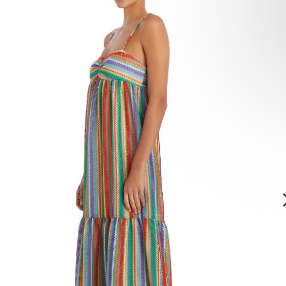 Amanda Uprichard - Sima Maxi Stripe Dress - Picture 2 of 9